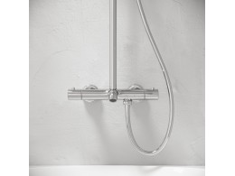 Душевая система Sancos Гейм (Game) с термостатом хром, SC3001LCH